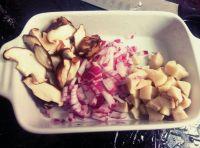 咖喱鲜菇鱿鱼筒的做法步骤2