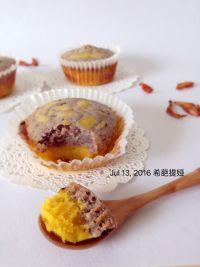 南瓜蓝莓马芬的做法步骤13