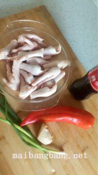 可乐鸡爪的做法步骤1