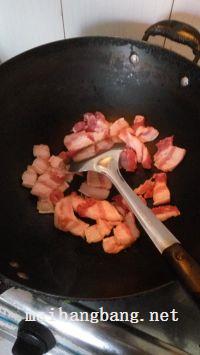 五花肉炒莴笋的做法步骤6