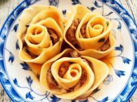 玫瑰花饺的做法步骤9